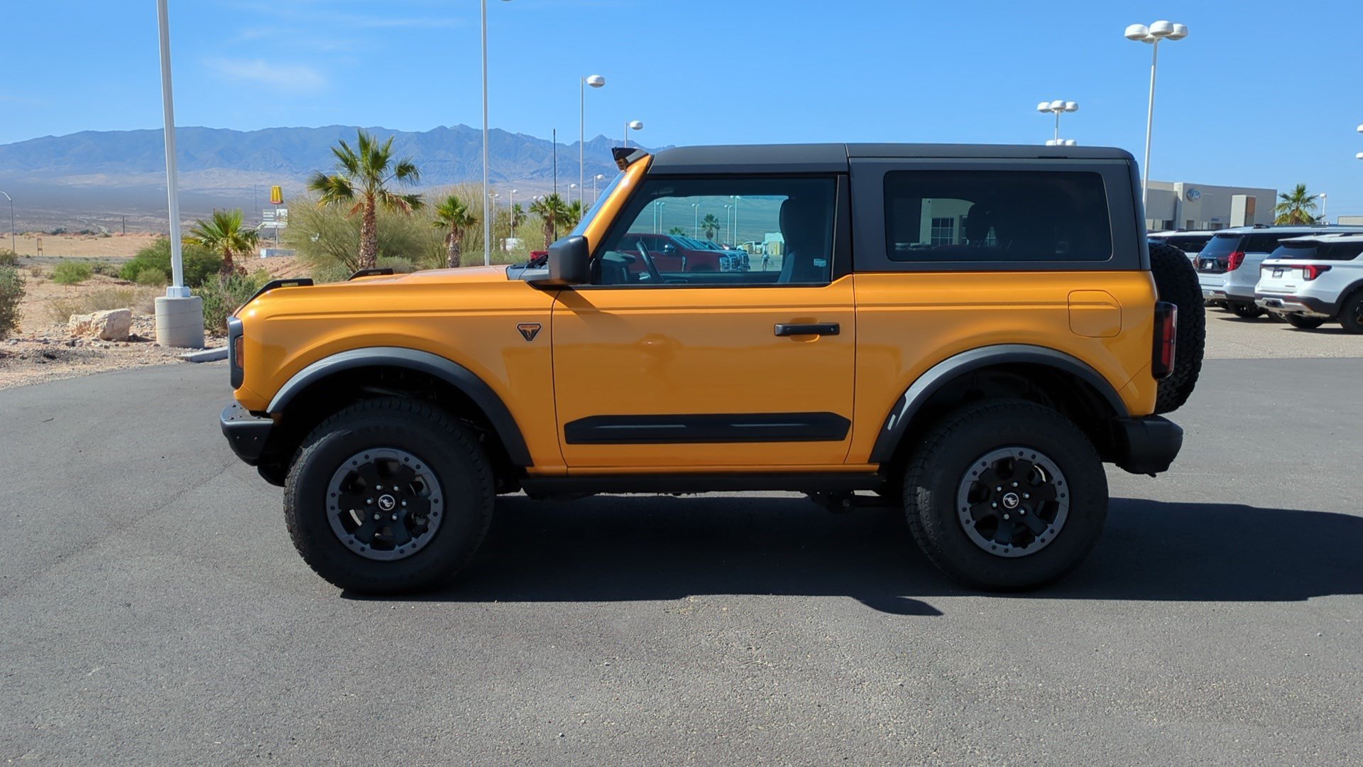 Used 2021 Orange Metallic Ford Badlands image 6