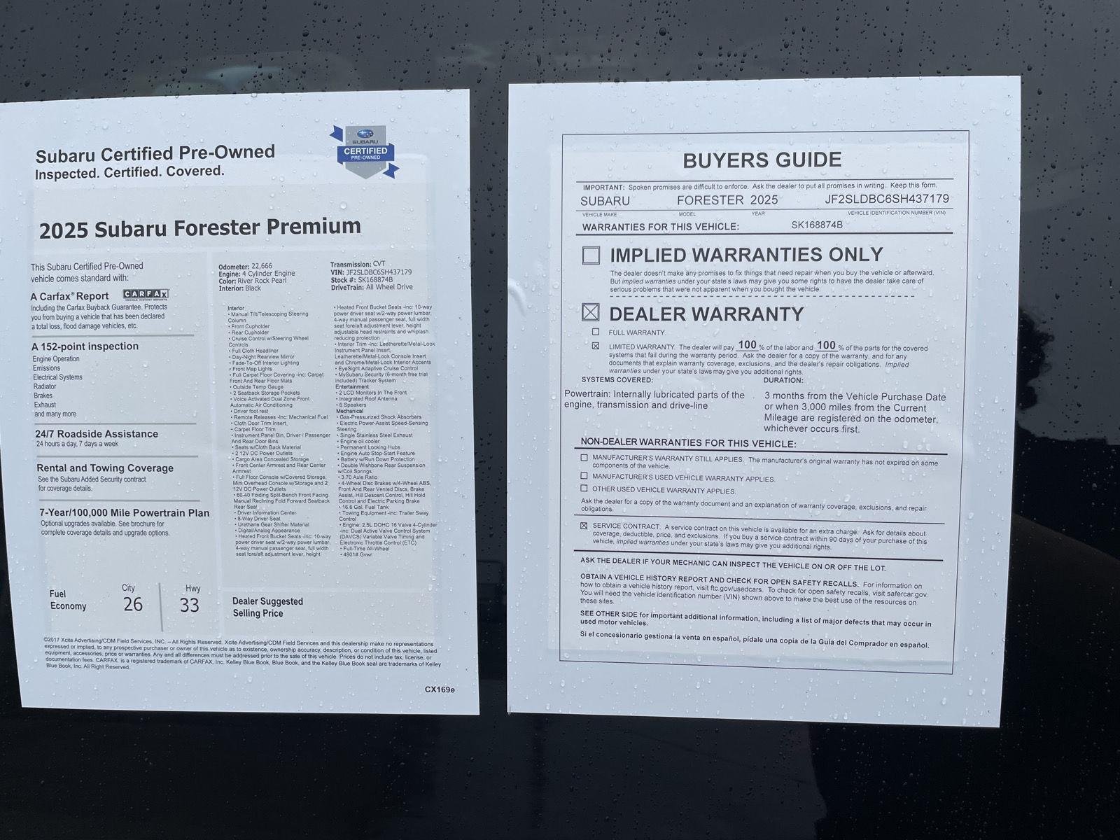 Used 2025 River Rock Pearl Subaru Premium image 21