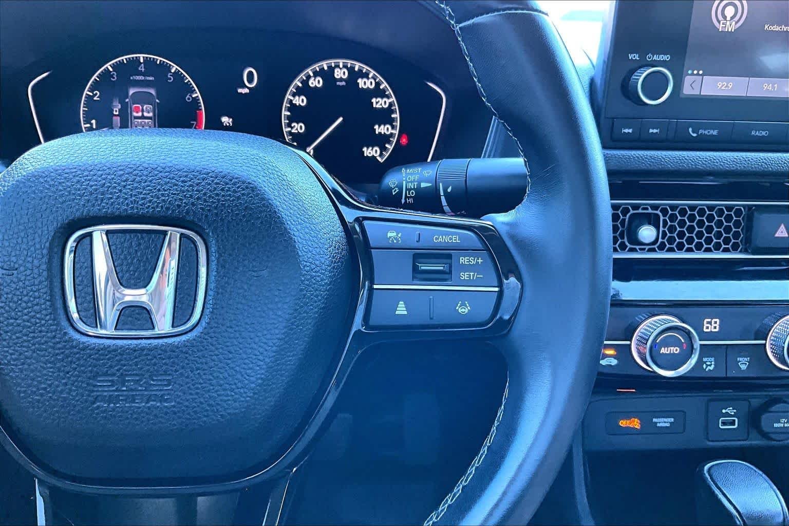 Certified Used 2022 Meteorite Gray Metallic Honda EX image 24