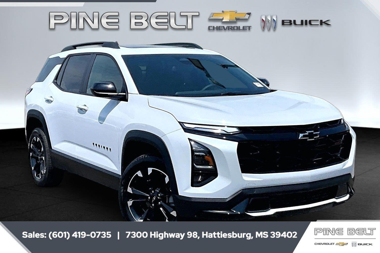 New 2027 Polar White Tricoat Chevrolet RS image 1