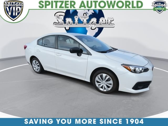 Used 2023 White Subaru Base image 2
