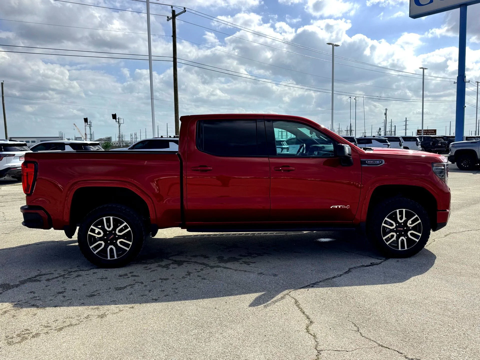 Used 2024 Volcanic Red Tintcoat GMC AT4 image 7