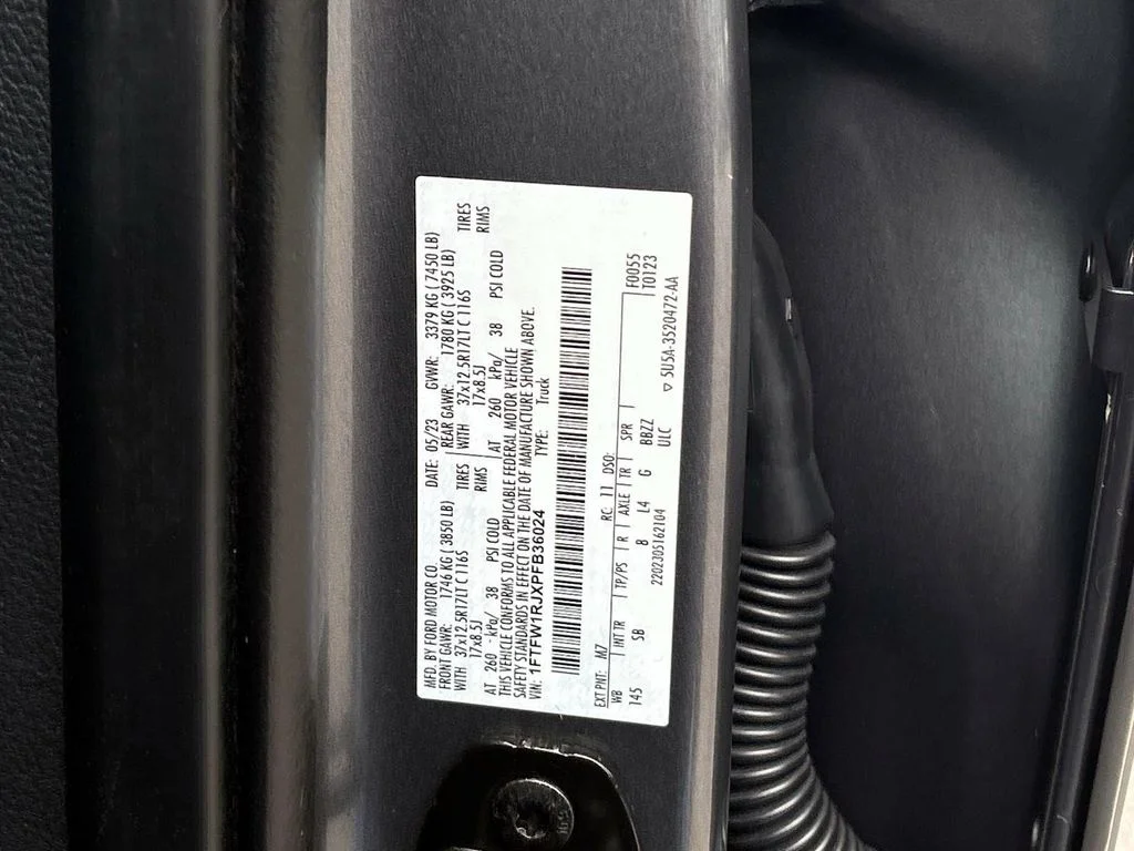 Used 2023 Gray Metallic Ford Raptor image 9
