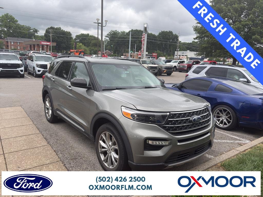 Used 2020 Silver Spruce Metallic Ford XLT image 1