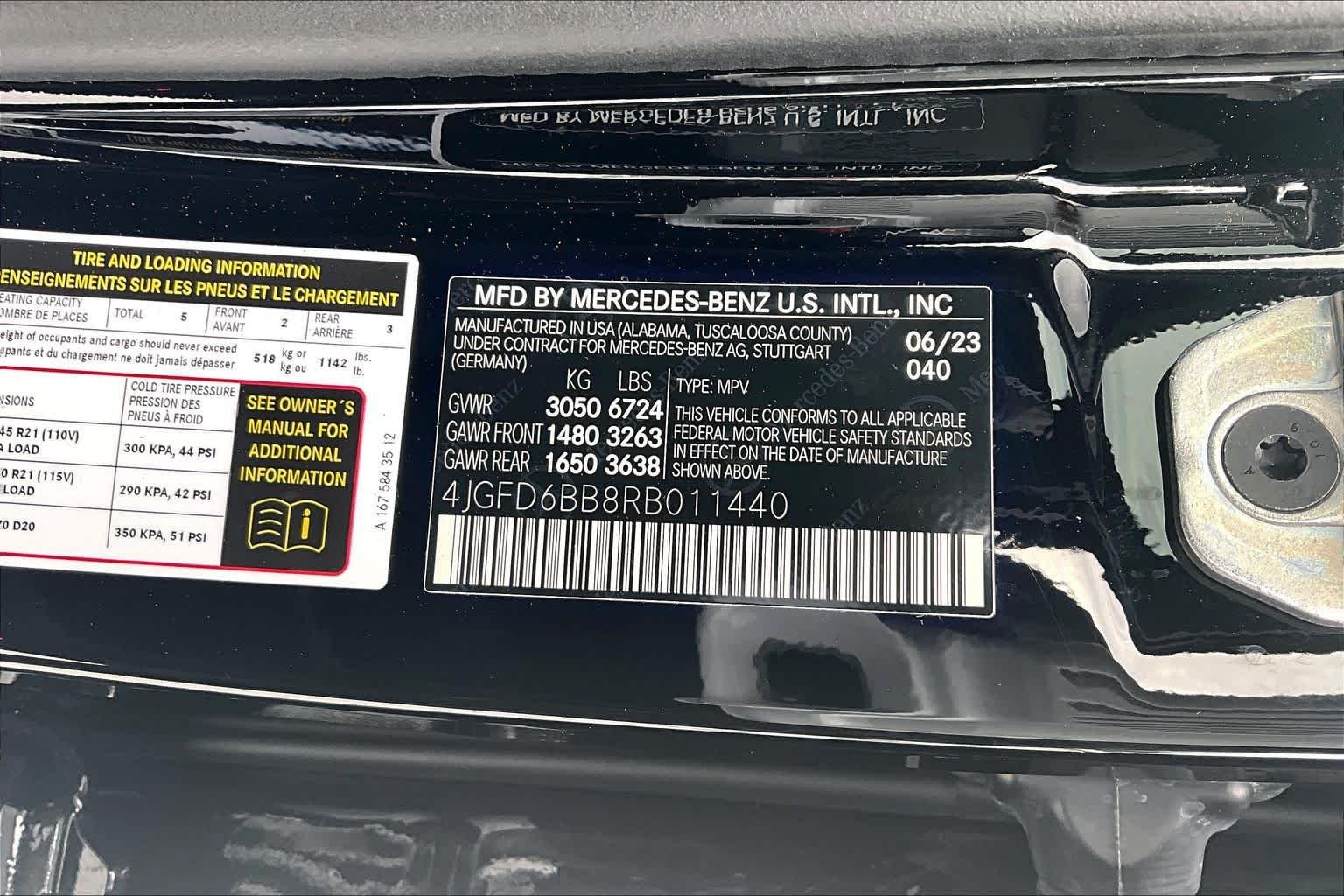 Used 2024 Obsidian Black Metallic Mercedes-Benz AMG® GLE 53 image 32