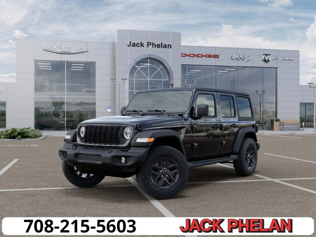New 2026 Black Clear-Coat Exterior Paint Jeep Sport S image 1