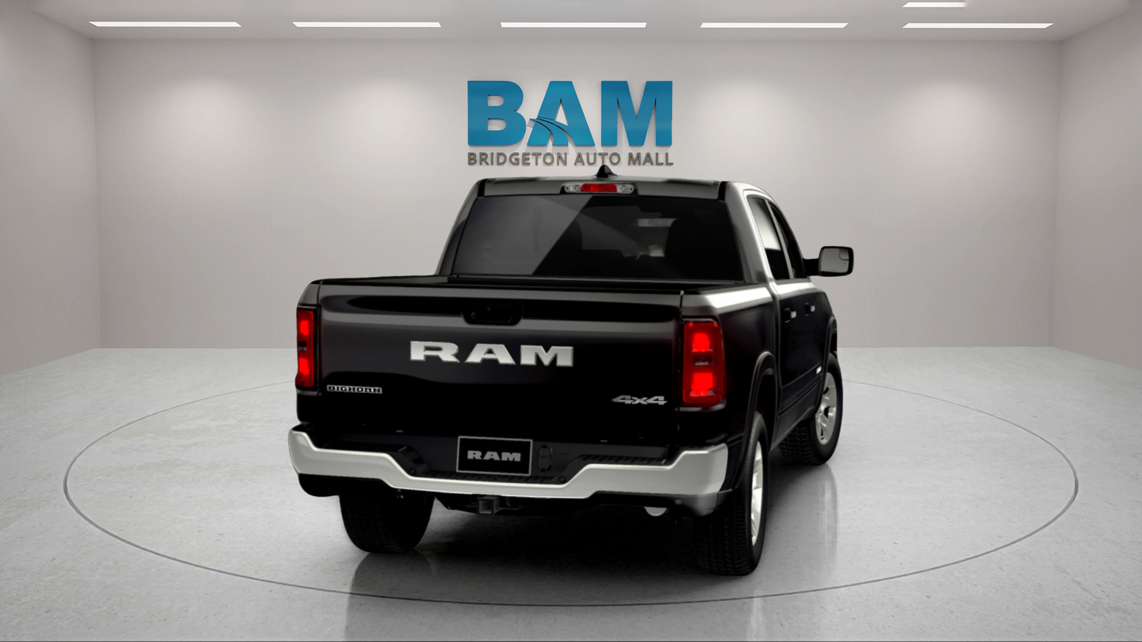 New 2026 Diamond Black Crystal Pearl-Coat Exterior Paint RAM Big Horn image 7