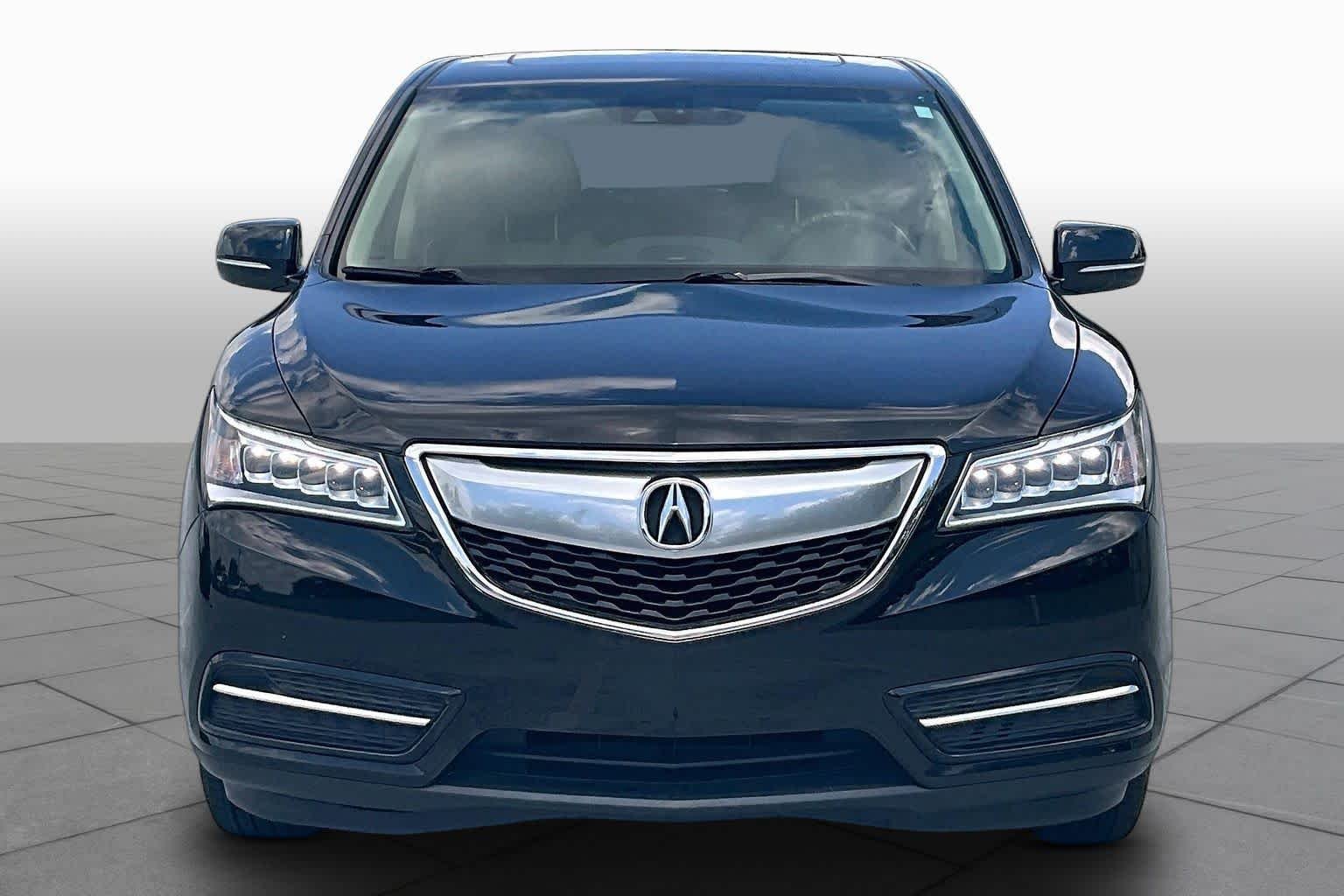 Used 2015 Crystal Black Pearl Acura Tech Pkg image 4