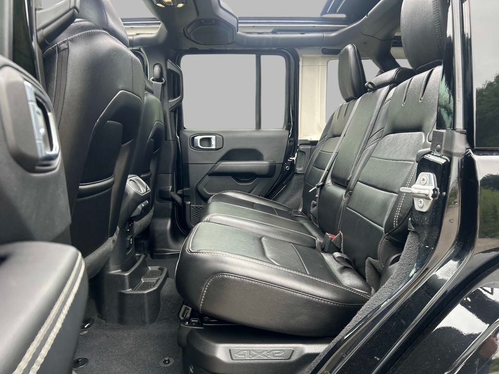Used 2021 Black Jeep Unlimited Sahara 4xe image 17