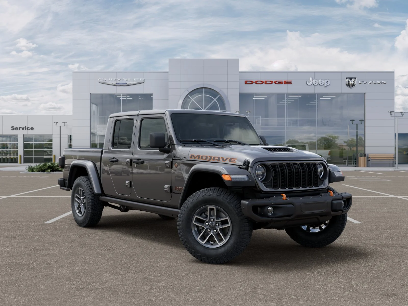 New 2026 Granite Crystal Metallic Clear-Coat Exterior Paint Jeep Mojave X image 31