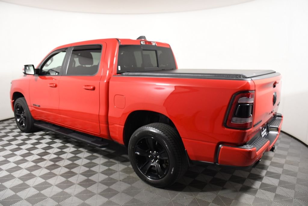 Used 2020 Flame Red Clearcoat Ram Big Horn/Lone Star image 3