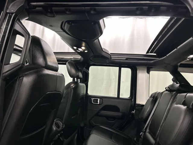 Used 2021 Black Jeep Unlimited Sahara 4xe image 26