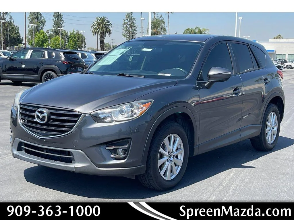 Used 2016 Meteor Gray Mica Mazda Touring image 1