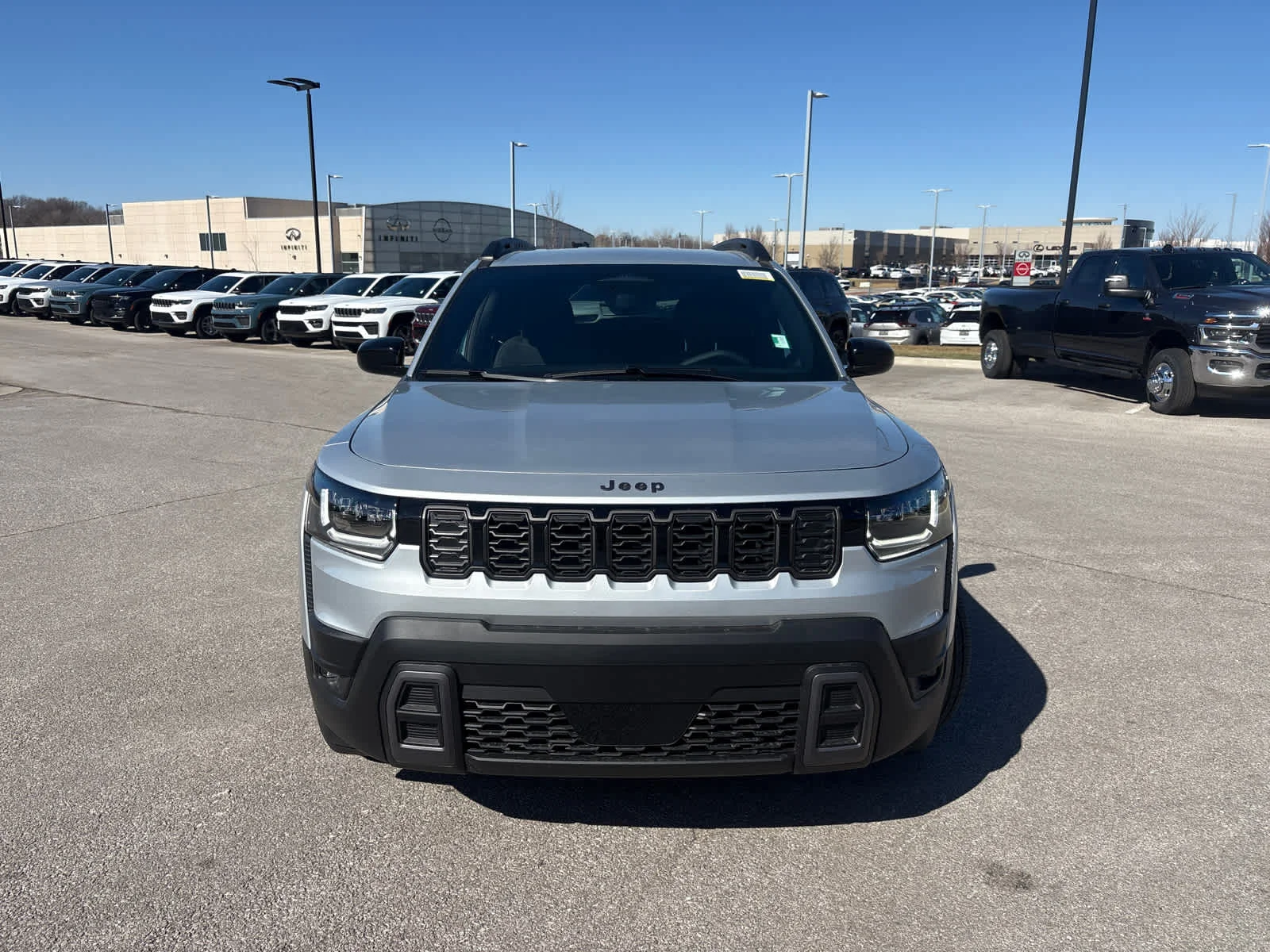 New 2026 Silver Zynith Clearcoat Jeep Laredo image 3