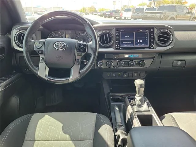 Used 2023 Blue Crush Metallic Toyota TRD Off Road V6 4x4 Double Cab 6 ft. box 140.6 in. image 10