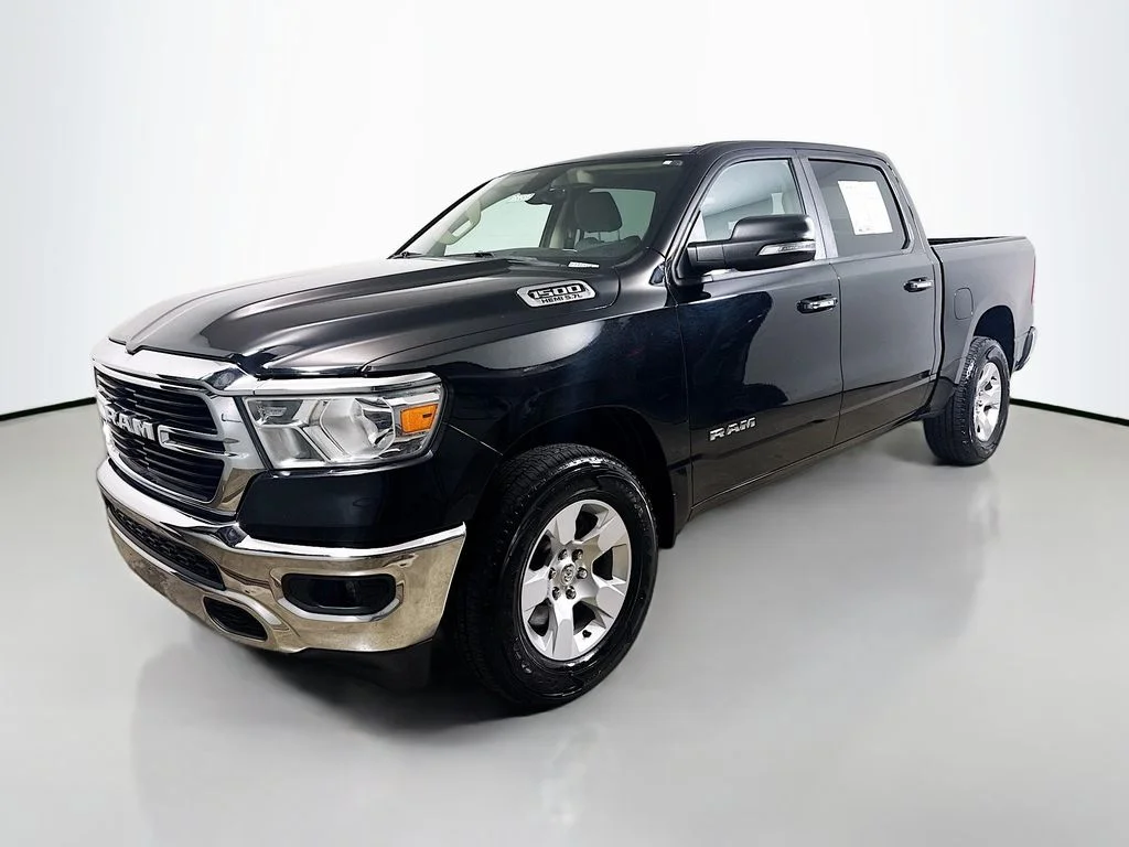 Used 2020 Diamond Black Crystal Pearlcoat Ram Big Horn image 3