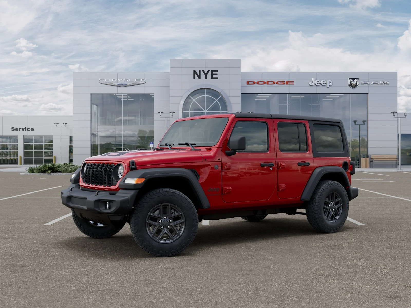 New 2026 Firecracker Red Clearcoat Jeep Sport S image 28