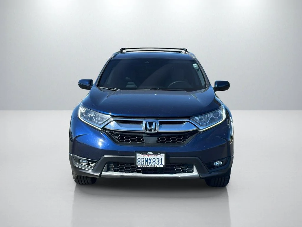 Used 2018 Blue Honda EX image 4