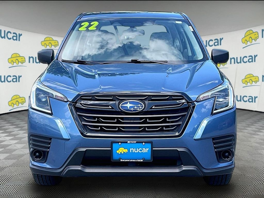 Used 2022 Horizon Blue Pearl Subaru Base image 2