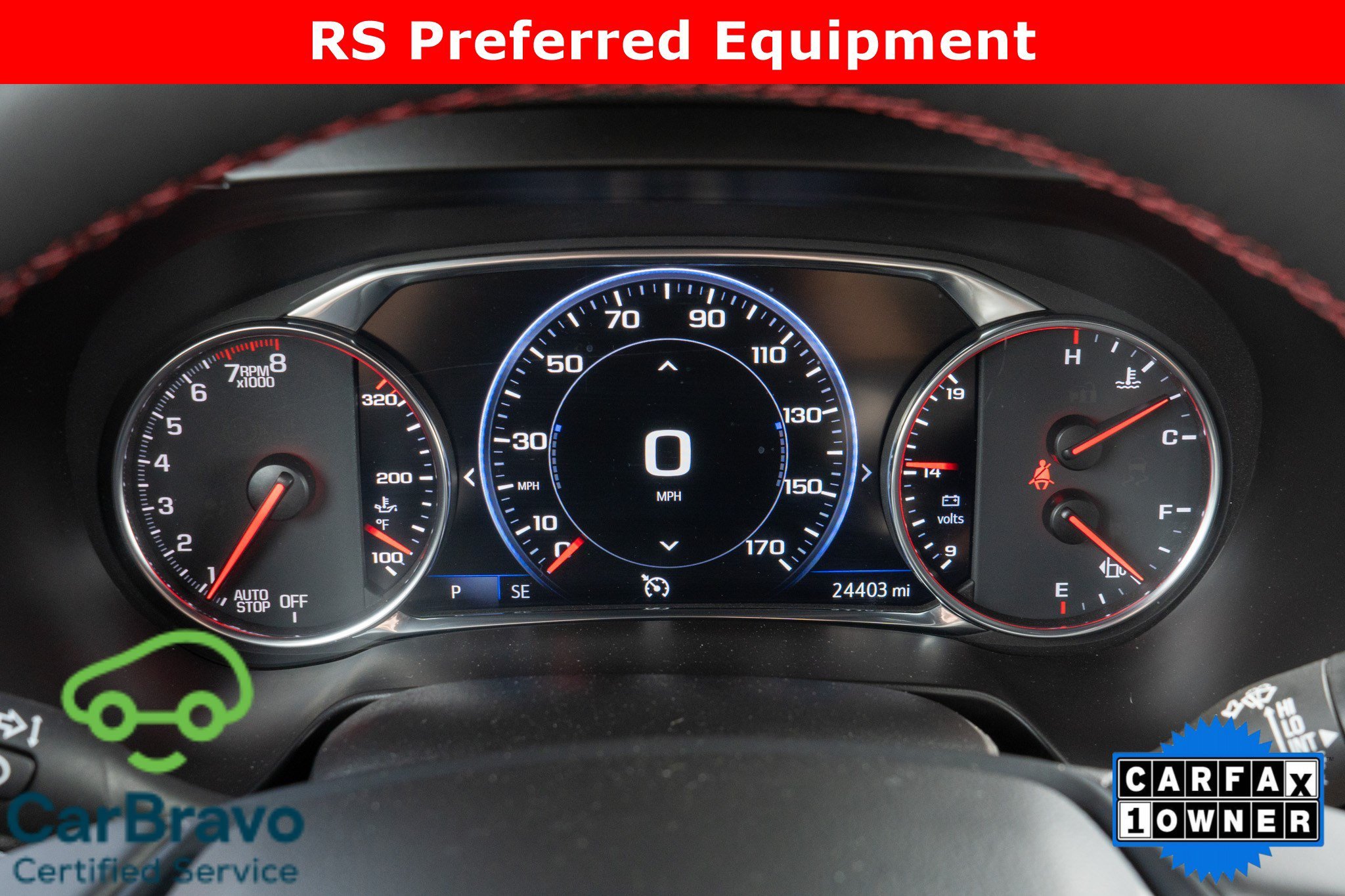 Used 2023 Radiant Red Tintcoat Chevrolet RS image 15