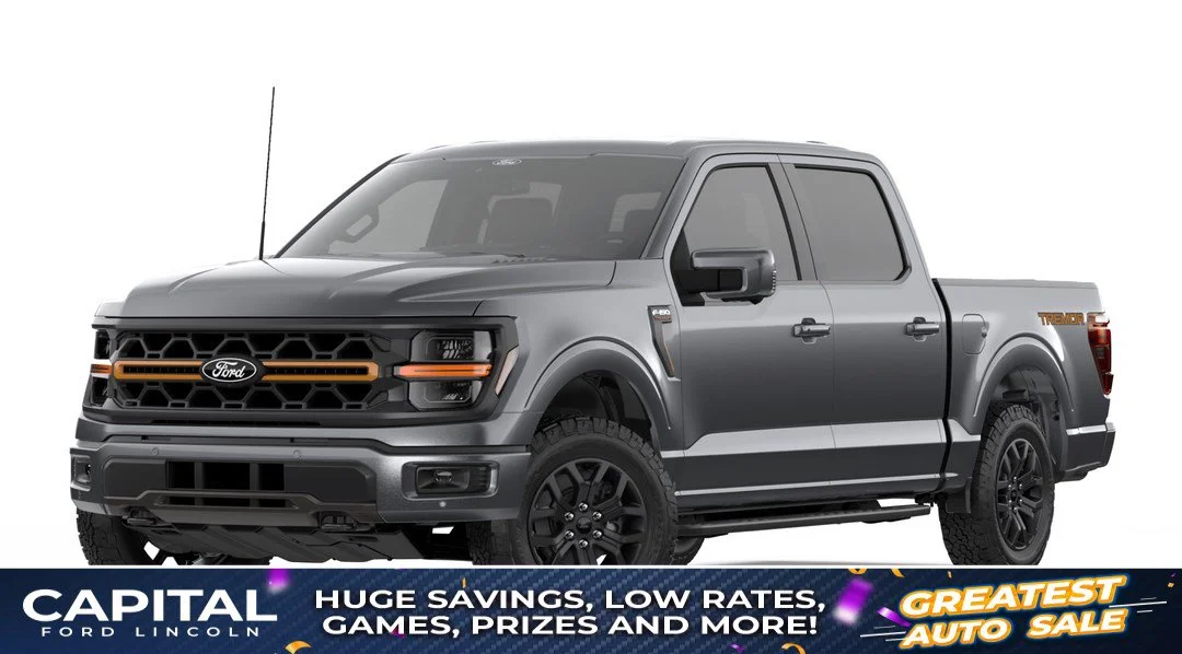 New 2026 Carbonized Grey Metallic Ford Tremor image 1