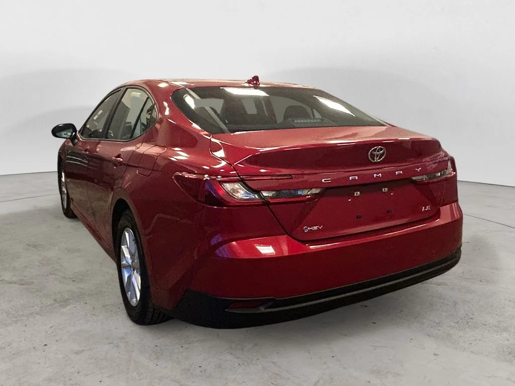 Used 2025 Supersonic Red Toyota LE image 3