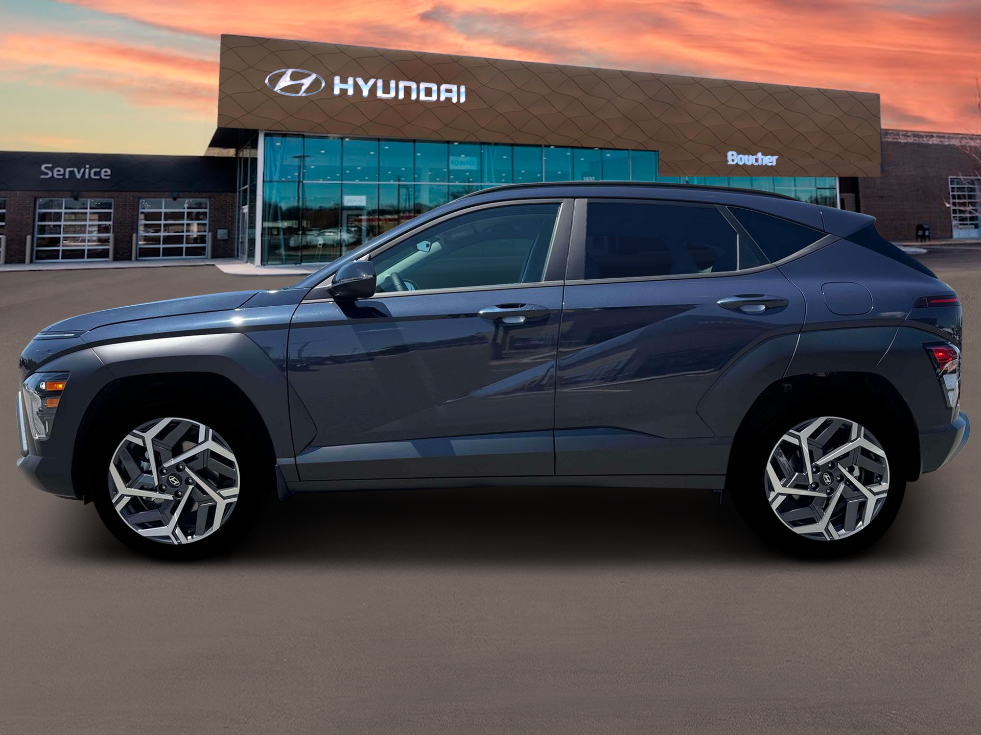New 2026 Denim Blue Pearl Hyundai SEL Premium AWD image 3
