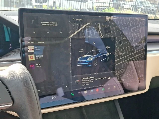 Used 2021 Deep Blue Metallic Tesla Plaid image 16