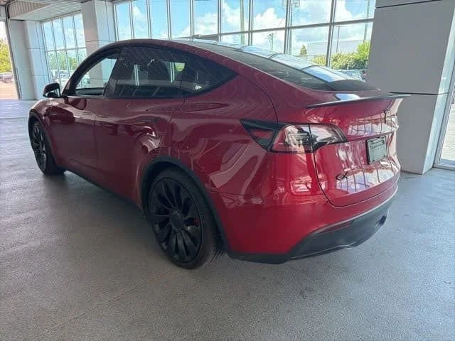 Used 2023 Red Tesla Performance image 6
