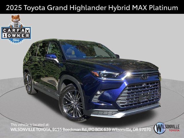 2025 Toyota Grand Highlander Hybrid MAX Platinum