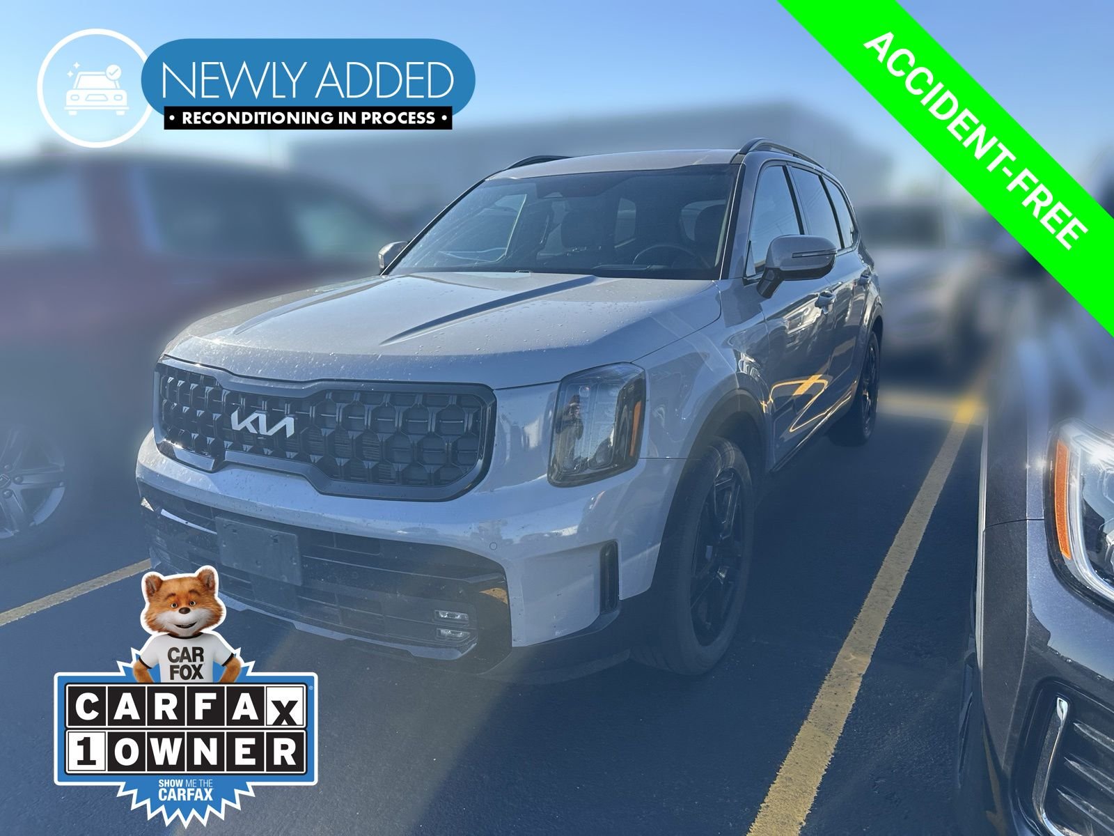 Used 2024 Gray Kia SX-Prestige X-Line image 1