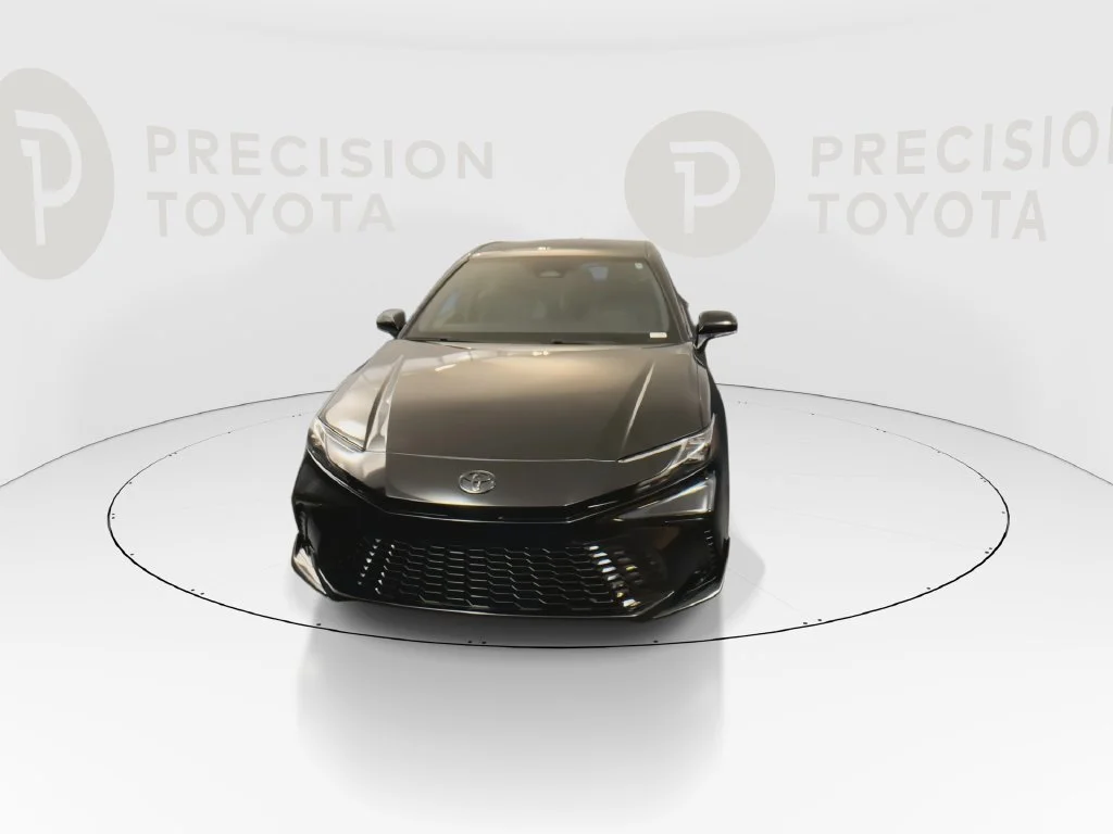 Used 2025 Midnight Black Metallic Toyota XSE image 18