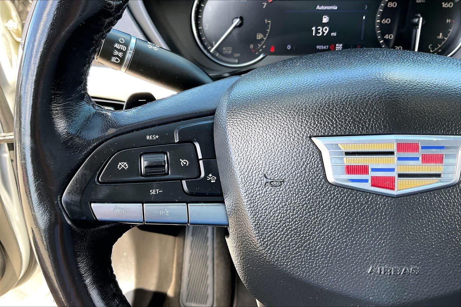 Used 2022 Radiant Silver Metallic Cadillac AWD Premium Luxury image 20