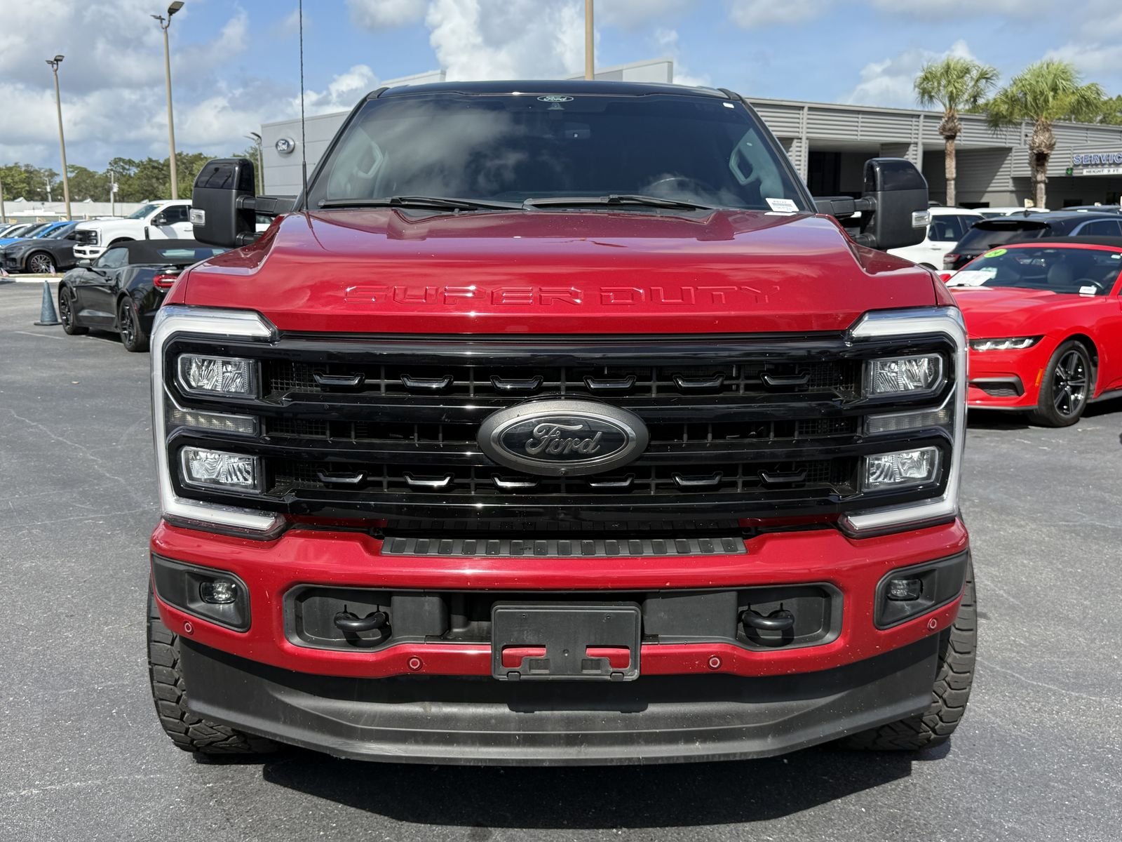 Used 2024 Red Metallic Ford Lariat image 8