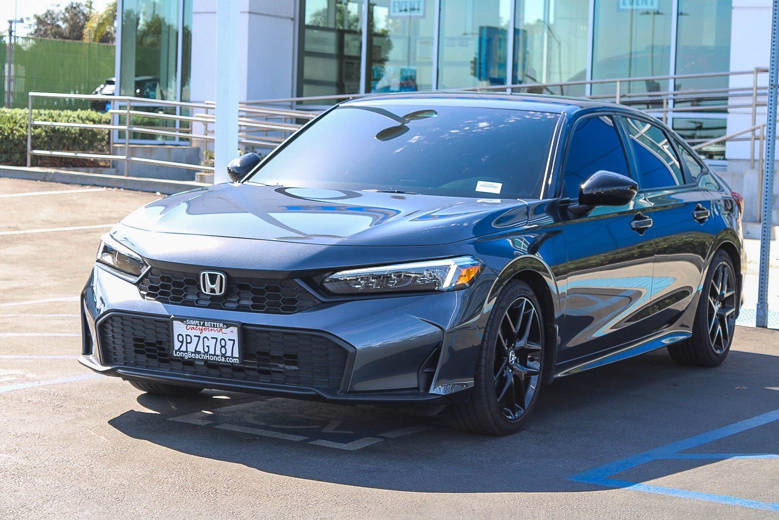 Certified Used 2025 Meteorite Gray Metallic Honda Sport image 3