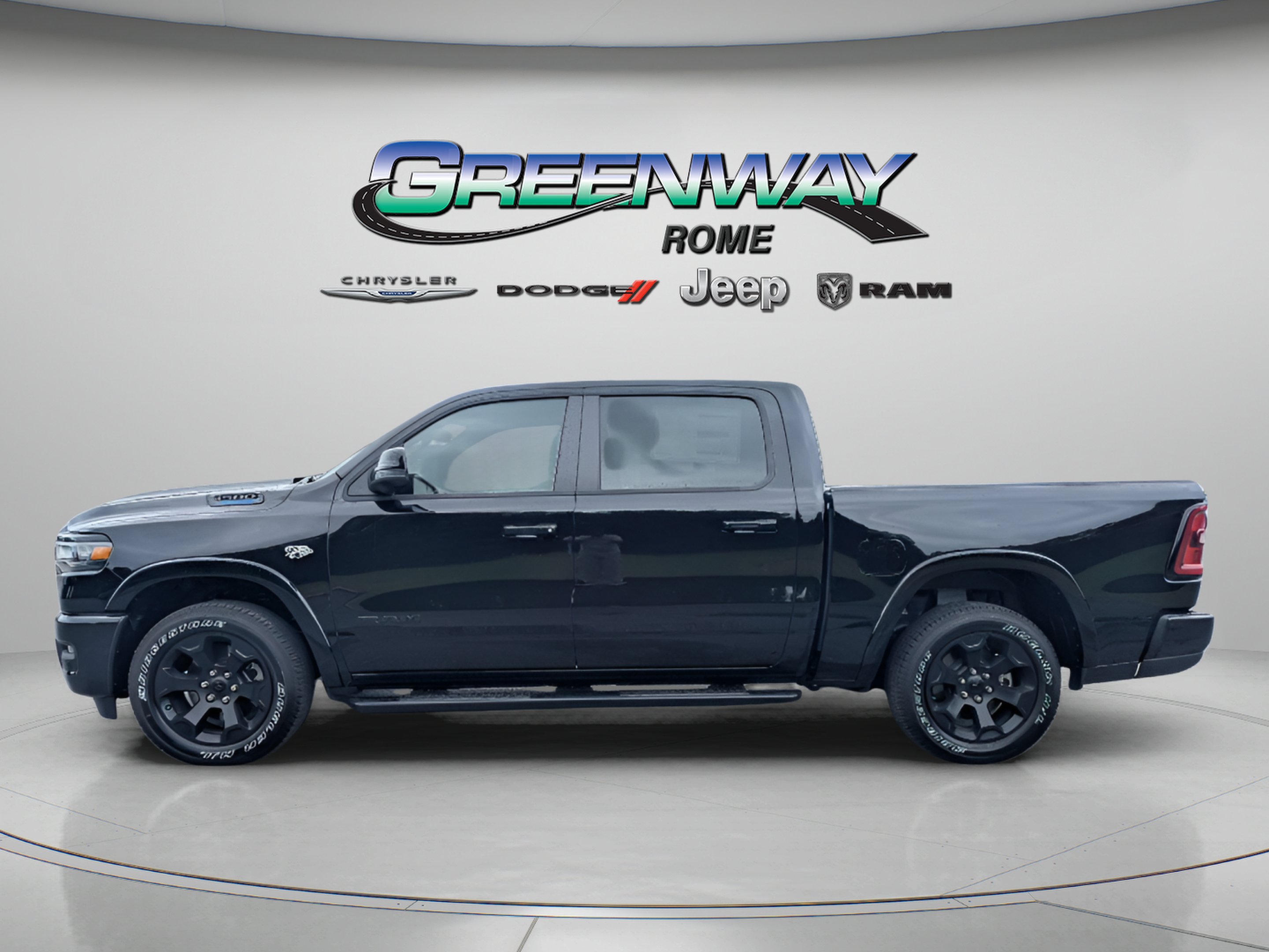 New 2026 Diamond Black Crystal Pearlcoat RAM Big Horn image 5
