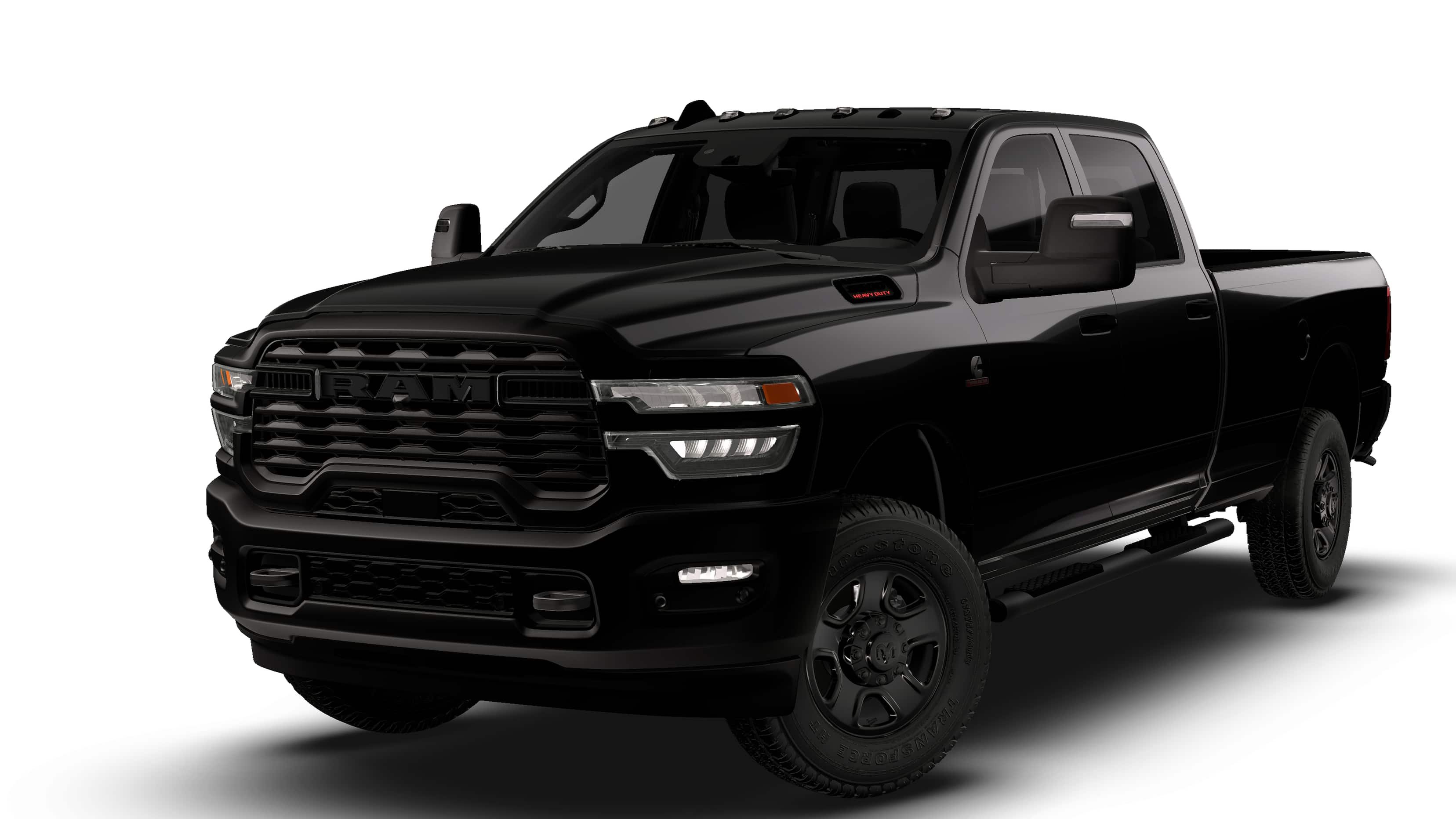 New 2026 Diamond Black Crystal Pearl-Coat Exterior Paint RAM TRADESMAN image 27