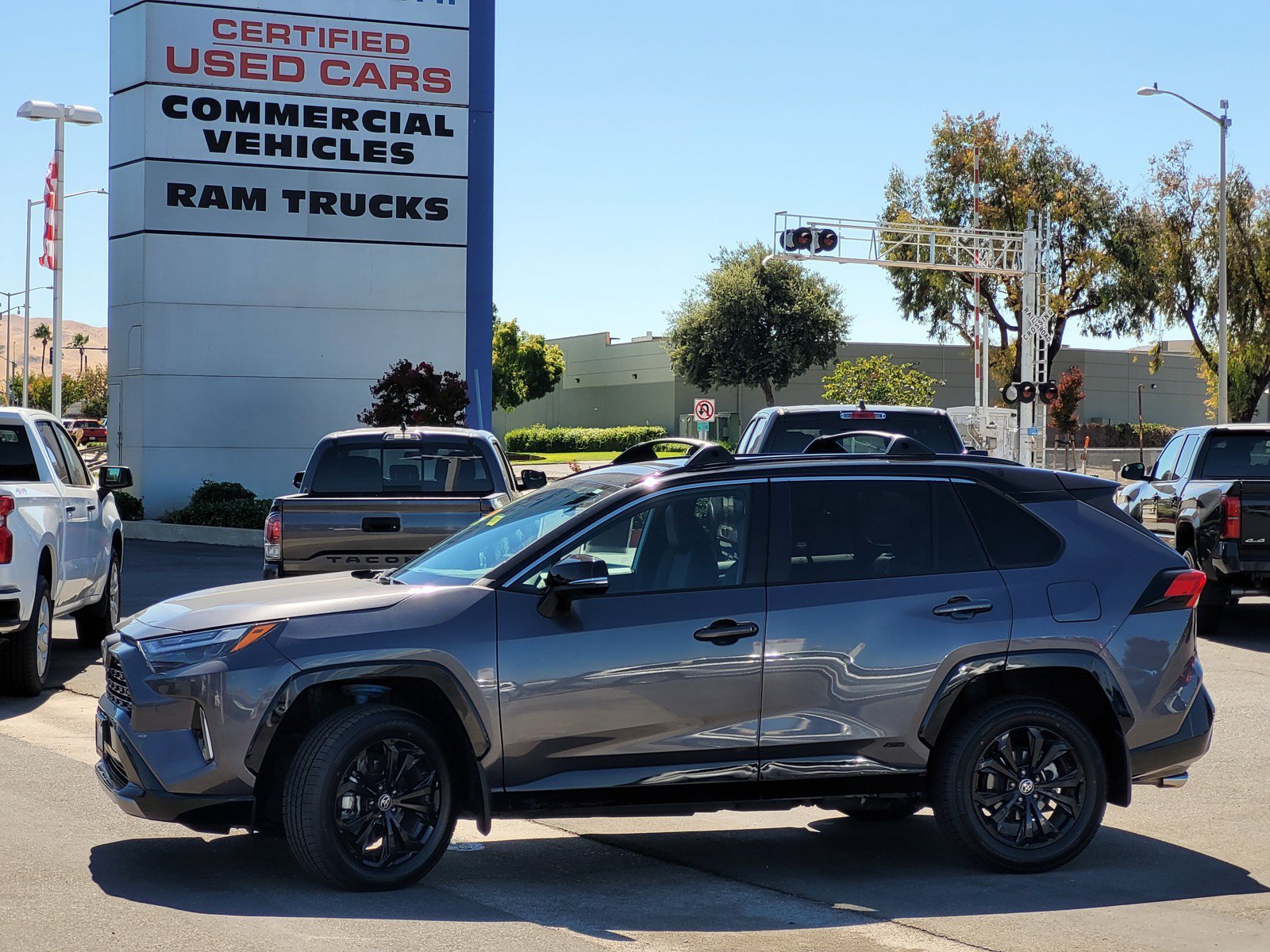 Certified Used 2024 Silver Toyota Hybrid XSE image 7