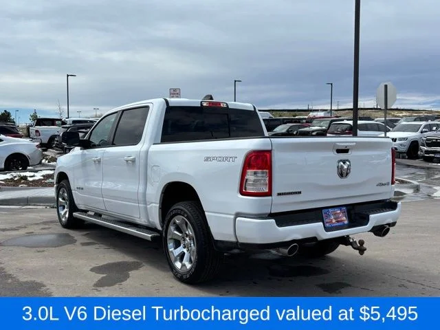 Used 2022 White Ram Big Horn/Lone Star image 3