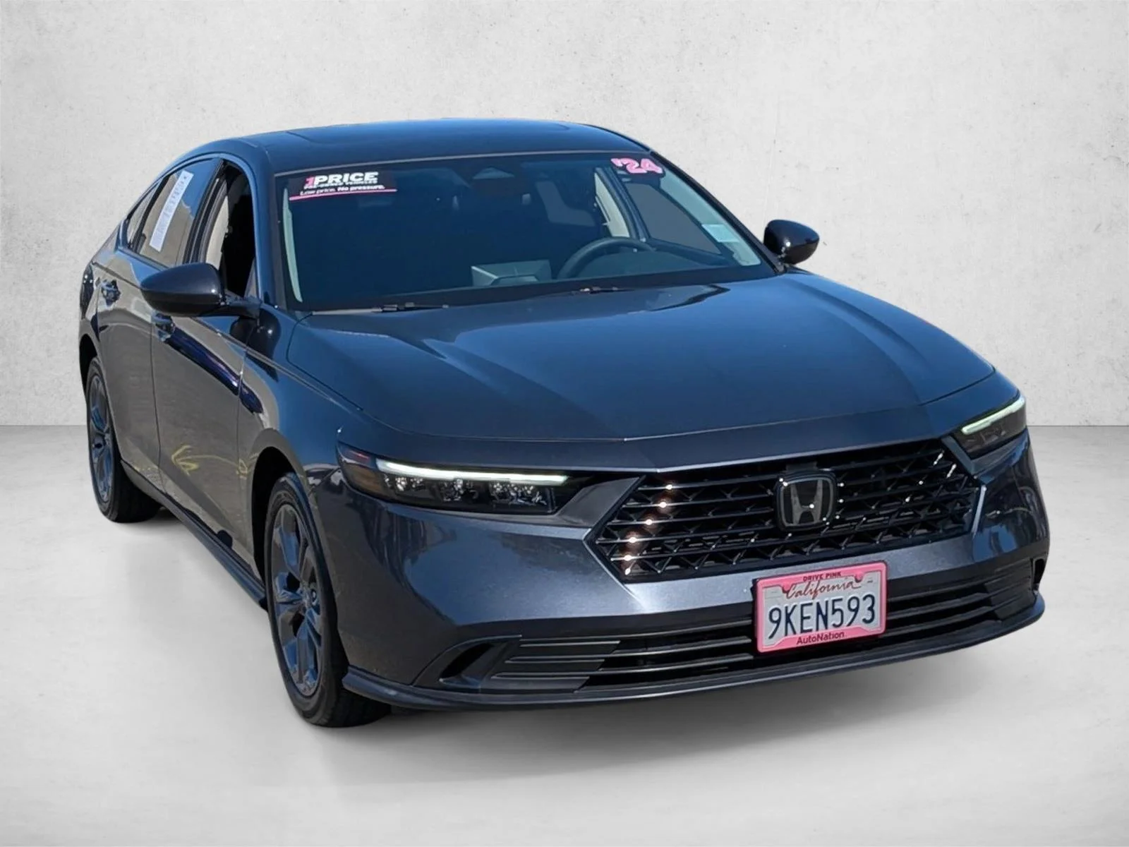 Used 2024 Meteorite Gray Metallic Honda EX image 3