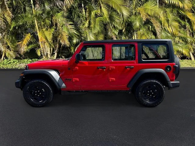 New 2026 Firecracker Red Clear-Coat Exterior Paint Jeep Sport image 2