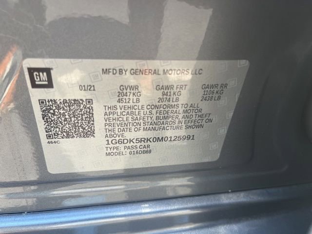 Used 2021 SATIN STEEL METALLIC Cadillac Luxury image 7