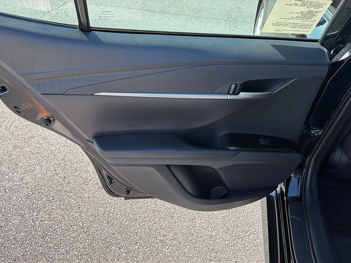 New 2026 Midnight Black Metallic Toyota LE image 17