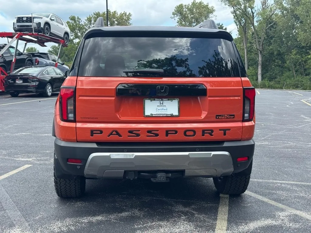 Certified Used 2026 Orange Honda TrailSport Blackout image 6