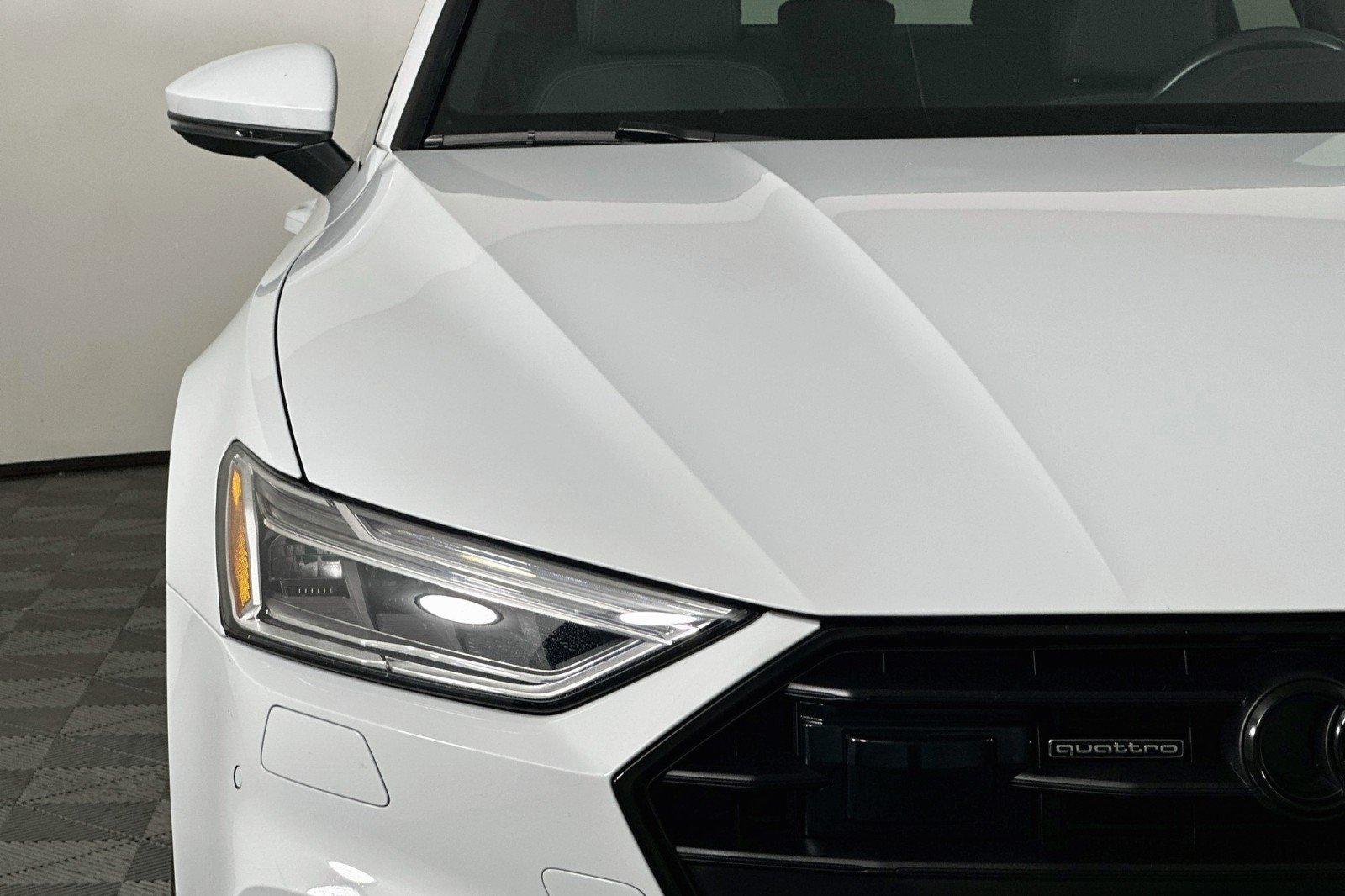 Used 2023 Glacier White Metallic Audi Premium image 14