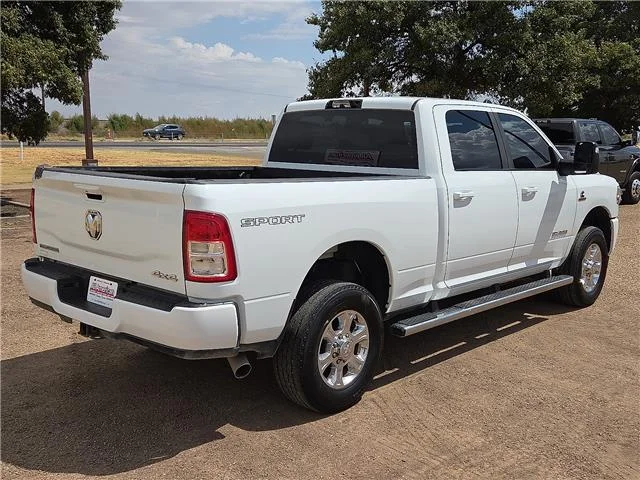 Used 2024 Bright White CL RAM Big Horn 4x4 Crew Cab 6.3 ft. box 149 in. WB image 3