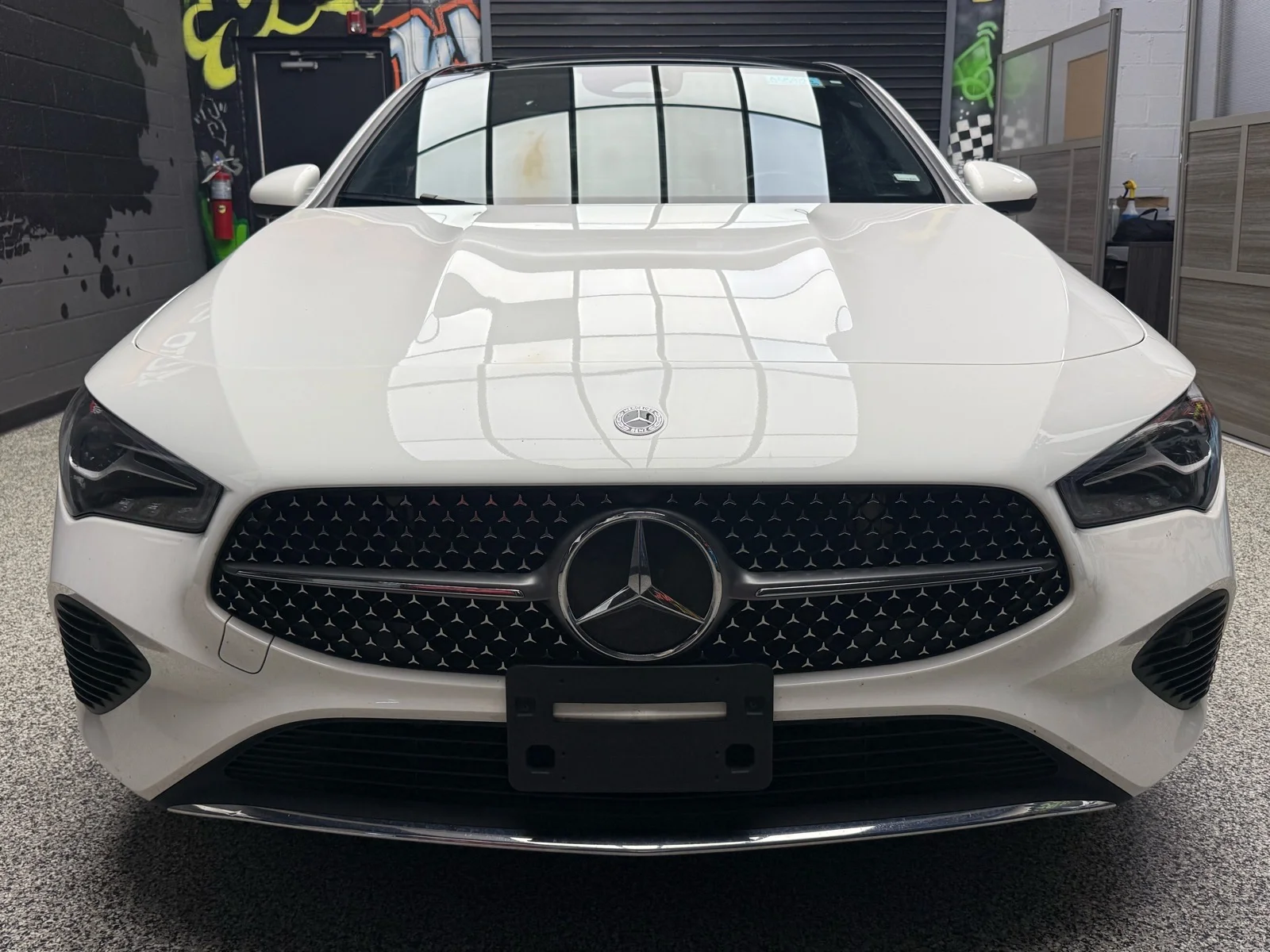 Used 2025 Polar White (149) Mercedes-Benz CLA 250 image 2