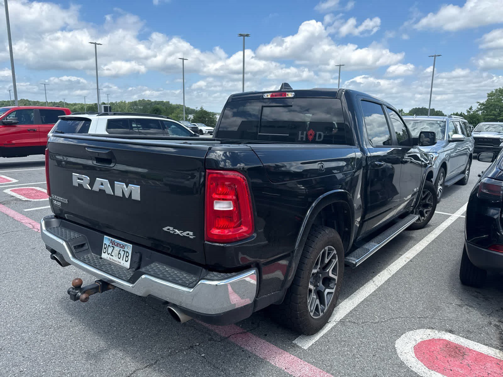 Used 2025 RAM Ram 1500 Pickup Laramie with VIN 1C6SRFJPXSN627363 for sale in Little Rock