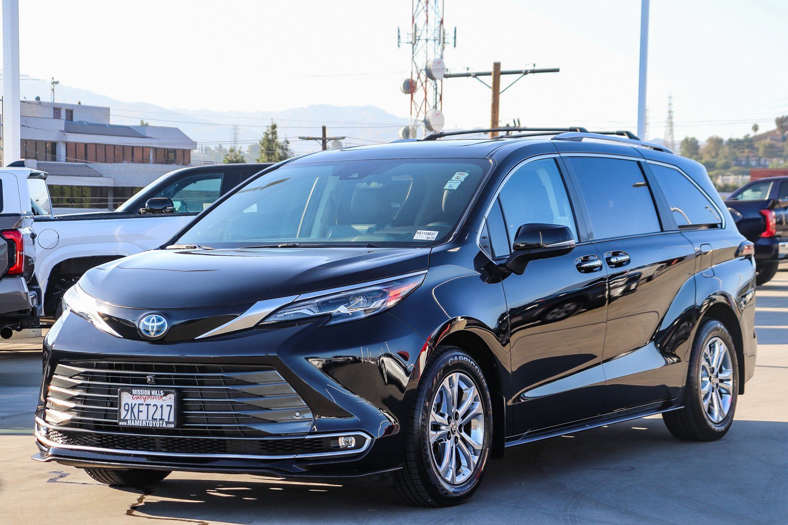 Certified Used 2024 Midnight Black Metallic Toyota Platinum image 3