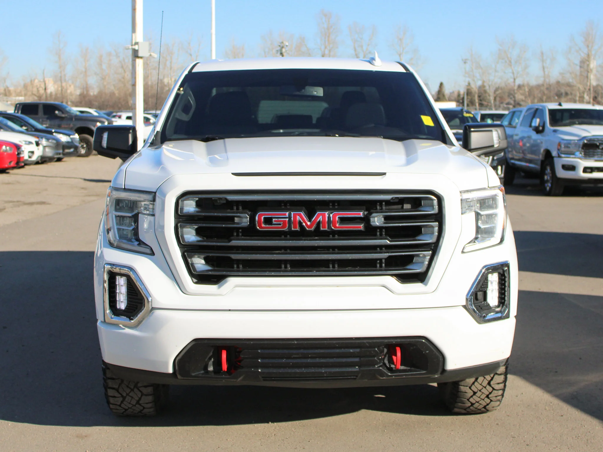 Certified Used 2021 White GMC AT4 * V8 | MultiPro Tailgate | Apple CarPlay | Bedliner | Heated/Vented Seats | Remote Start | 3M image 10